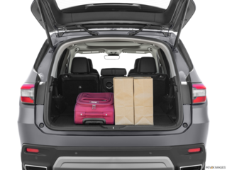 2024 honda pilot cargo area with stuff