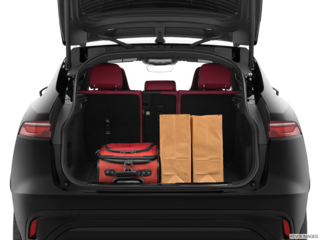 2024 jaguar f-pace cargo area with stuff