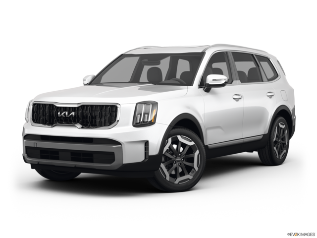 2024 kia telluride angled front