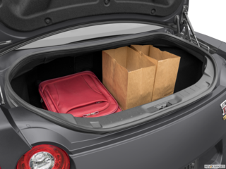 2024 nissan gt-r cargo area with stuff