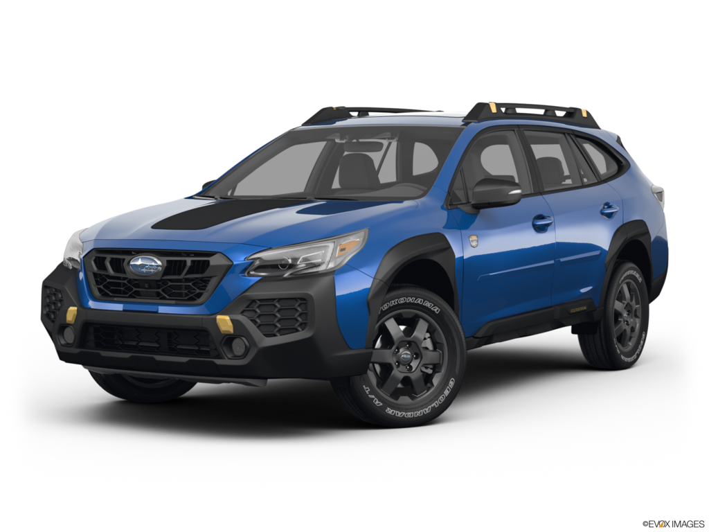 2024 subaru outback angled front