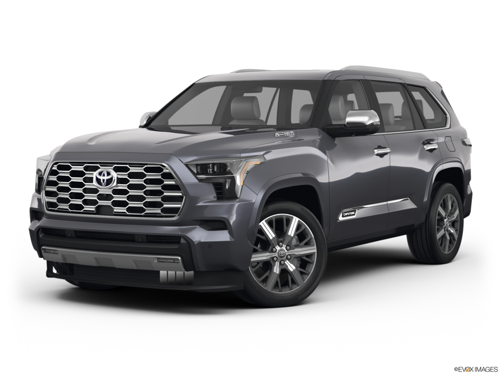 2024 toyota sequoia angled front