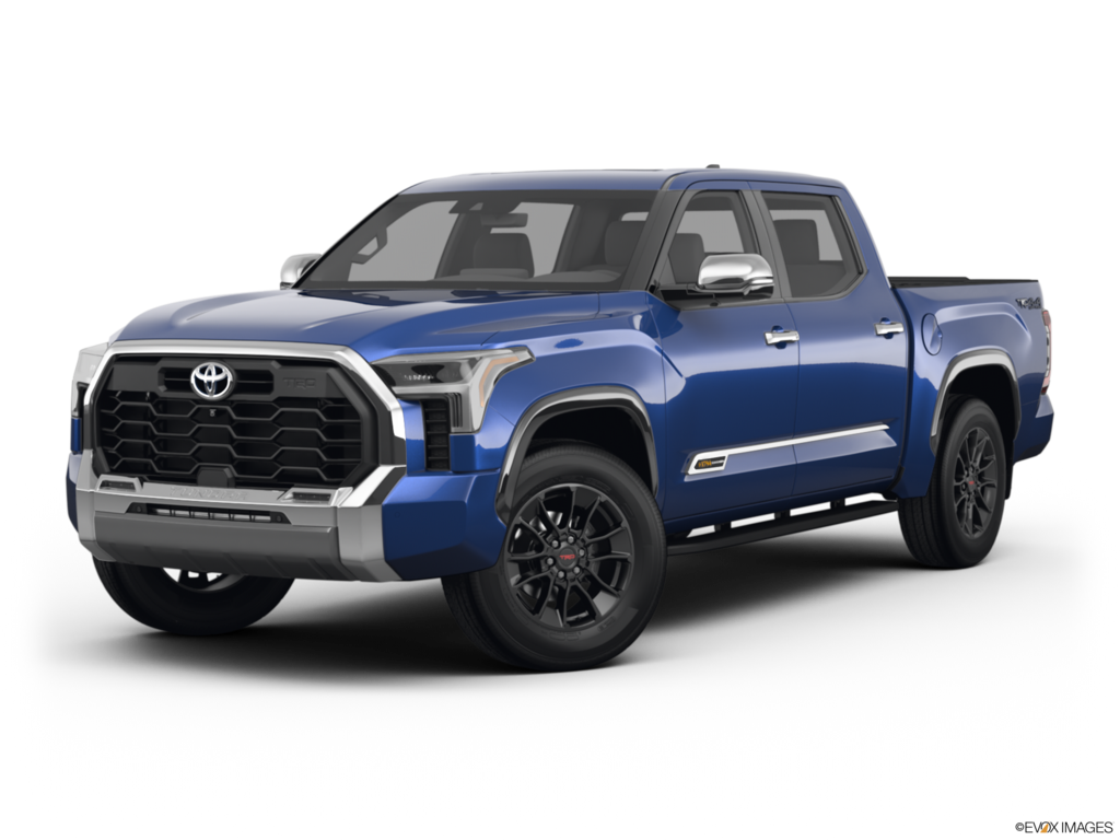 2024 toyota tundra angled front