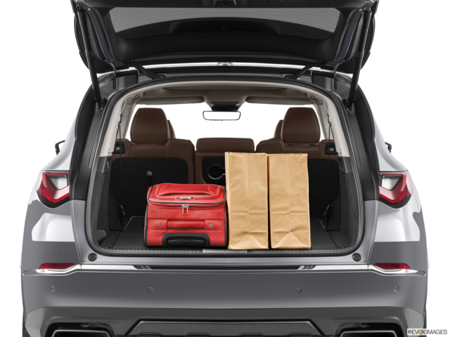 2025 acura mdx cargo area with stuff