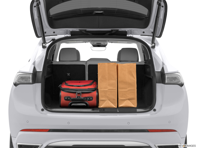 2025 buick envision cargo area with stuff