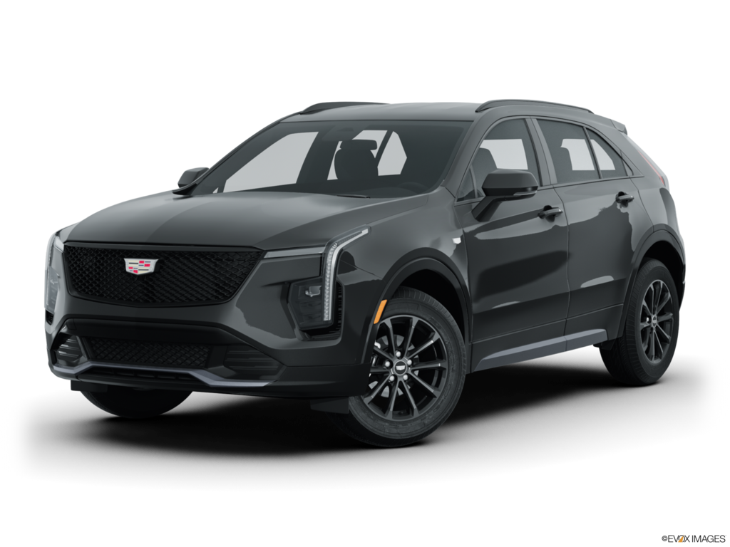 2025 cadillac xt4 angled front