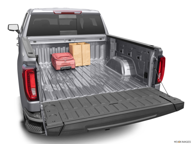 2025 gmc sierra-1500 cargo area with stuff