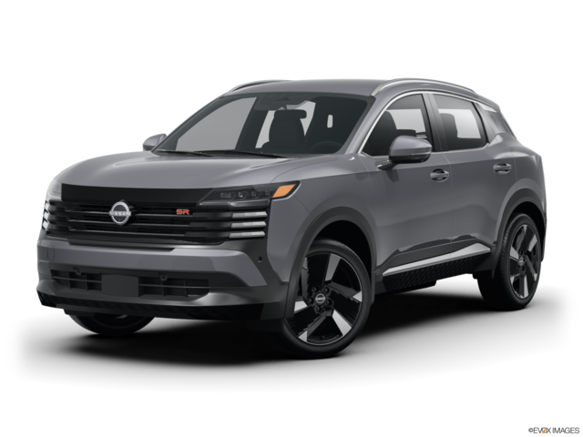 2025 nissan kicks angled front